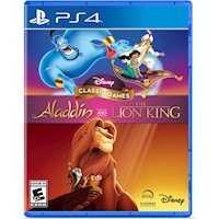 Aladdin y el Rey León Juegos Clásicos de Disney Doble Version PS4/PS5